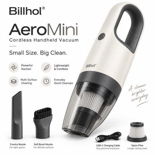 𝐁𝐢𝐥𝐥𝐡𝐨𝐥® 𝐀𝐞𝐫𝐨𝐌𝐢𝐧𝐢 𝐂𝐨𝐫𝐝𝐥𝐞𝐬𝐬 𝐇𝐚𝐧𝐝𝐡𝐞𝐥𝐝 𝐕𝐚𝐜𝐮𝐮𝐦 𝐟𝐨𝐫 𝐇𝐨𝐦𝐞, 𝐒𝐨𝐟𝐚, 𝐂𝐚𝐫 & 𝐄𝐯𝐞𝐫𝐲𝐝𝐚𝐲 𝐐𝐮𝐢𝐜𝐤 𝐂𝐥𝐞𝐚𝐧𝐢𝐧𝐠